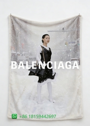 Balenciaga Throw Blankets